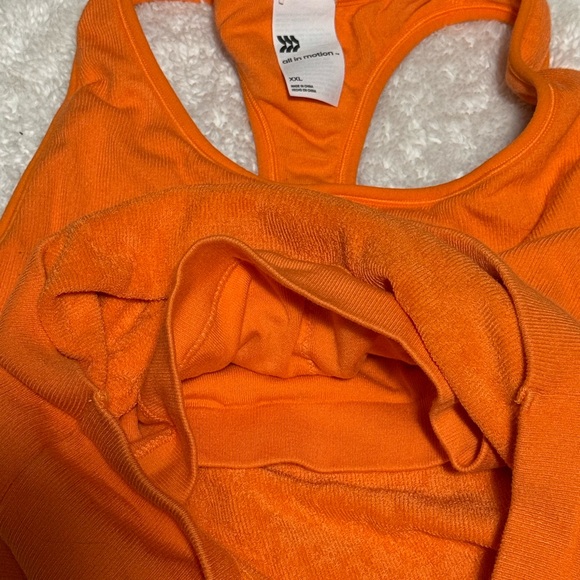 Orange Racerback Athletic Top - Picture 4 of 4